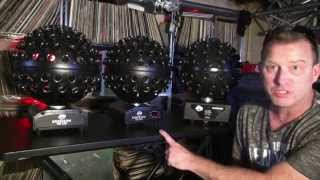 ADJ Starburst Vs Spherion WH amp TRI LED [upl. by Besse]