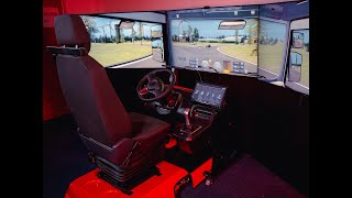 Simulateur de conduite Truck Evolution [upl. by Eekram]