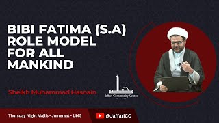 Bibi Fatima SA Role Model for all Mankind  Sheikh Muhammad Hasnain  November 18th 2024 [upl. by Seftton]