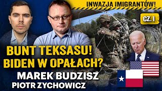 Niezależny Teksas Kryzys imigracyjny Południe ma dość Bidena  Marek Budzisz i Zychowicz [upl. by Ojyram]