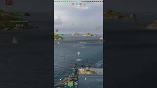 IJN Fuso Rules against Bismarck gaming wows worldofwarshipsgames worldofwarshipsgameplay [upl. by Joktan884]