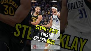 STEPHEN CURRY vs KLAY THOMPSON  First Splash DUEL Highlights Nov 12 2024 warriors nba duel [upl. by Eilujna]