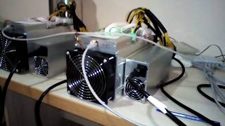 AntMiner S9 Working [upl. by Araeit]