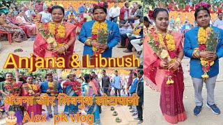 Anjana amp Libnush Engagement program ❤️ Lotapani [upl. by Dorey]