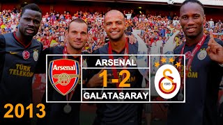 2013  Arsenal 1  2 Galatasaray  Emirates Cup  Özet [upl. by Lancelot]