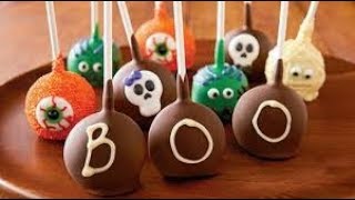 Last Minute Halloween Treats  Halloween Recipes  DIY Halloween Cake Pops [upl. by Rosmarin]