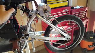 Custom Cx450 ebike 1800w 48v motor [upl. by Coppins944]