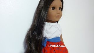 American Girl Doll Josefina Montoya is Having Her Meet Hair Let Down HD PLEASE WATCH IN HD [upl. by Nlocnil]