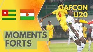 Togo vs Bénin  Résumé  Tournoi Qualificatif U20  QAFCON 2024 [upl. by Suivatnad]