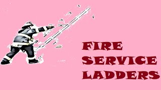 Fire service ladders [upl. by Downes]