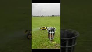 BIG Petrol RC Car runaway  stuck on full power [upl. by Borer]