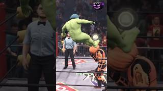 Mike Wazowski 🤸‍♂️😂mikewazowski pumpkin wwe2k23 shorts [upl. by Mide]