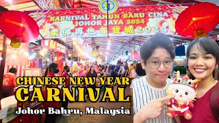 Johor Bahru Chinese New Year Carnival at Johor Jaya [upl. by Benjy870]