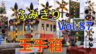 ふみきり玉手箱 Vol87 Japan Railway crossing Special version [upl. by Anoyek]