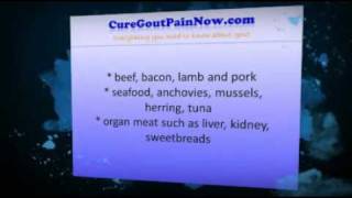 Gout Diet [upl. by Neiv]