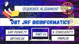 Sequence Alignment amp Gap penalty Sequence similarity amp Homology Bioinformatics BET 2022 Part 04😍 [upl. by Leemaj]