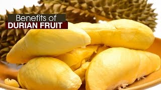 10 Amazing Health Benefits of DURIAN FRUIT [upl. by Ellehcyt]