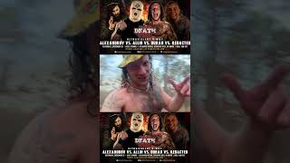 Part 2 Cage of Death Returns to the Masses CZW Tarzanian Devil Tarzan Duran speaks [upl. by Woodman75]