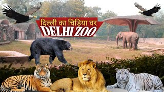 DELHI ZOO  दिल्ली का चिड़िया घर National Zoological Park  Series 04 [upl. by Borreri]