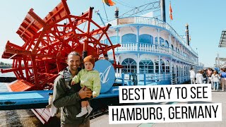 Best Way to Experience Hamburg Germany  Harbor Boat Cruise [upl. by Nealy]