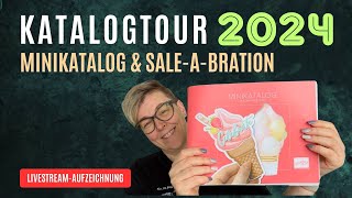 ❤️ KatalogTour Stampin’ Up Minikatalog 2024 Januar  April und SaleABration 2024 [upl. by Victorine]