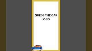 Guess the car logo  quizz quiz english challenge [upl. by Areemas]