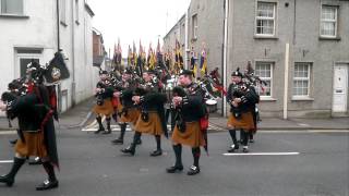 Stephen McKee Memorial Parade Banbridge 11th March 2012 from My Phone [upl. by Heymann274]