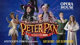 The Pantomime Adventures of Peter Pan  Opera House Manchester  ATG Tickets [upl. by Elfreda]