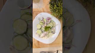 Cucumber salad  viral cucumber salad fir weight loss cookingwithamna [upl. by Idel387]