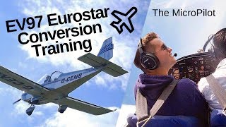 EV97 Eurostar Microlight Conversion amp Solo flight [upl. by Pasol283]