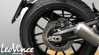 LeoVince LV10 for DUCATI SCRAMBLER 800 23 [upl. by Farrica]