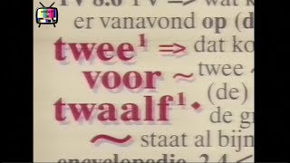 Twee voor Twaalf VARA 10091994 [upl. by Medina]