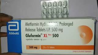 gluformin xl 500gluformin xl 500 tablets usesbenefitsdose and side effects [upl. by Manning238]