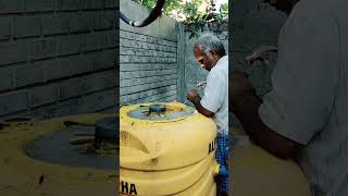 How to make biogas plant at home shorts [upl. by Nayar257]