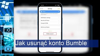 Jak usunąć konto Bumble [upl. by Grevera44]