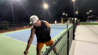 Da Boiz Singlez CarlMichaelGeoff  Pickleball Singles [upl. by Vivianne740]