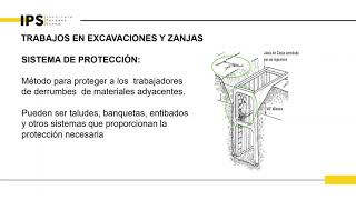 Trabajos en excavación y zanjas [upl. by Agrippina]