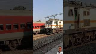 Tow Train express short video railway train indianrailway [upl. by Rorrys410]