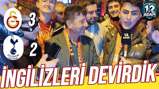 İNGİLİZLERİ DEVİRDİK GALATASARAY 32 TOTTENHAM MAÇ SONU RÖPÖRTAJI BÖLÜM1 [upl. by Ainival]