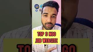 TOP 3 NGO JOB WEBSITE ngojobs2024 ngojobfreshers ytshorts [upl. by Assile6]