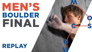 🇬🇧 IFSC World Championships Moscow 2021  Men’s Boulder final [upl. by Lesiram396]