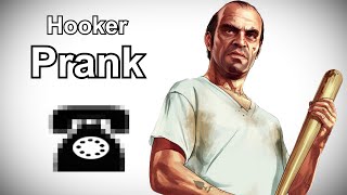 Trevor Phillips Calls Hookers  GTA V Prank Call [upl. by Drarrej253]