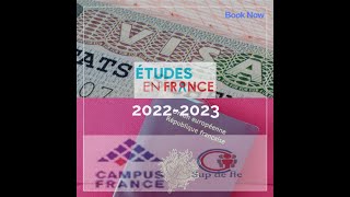 Études en France  Procédure Campus France 20222023 [upl. by Monti]