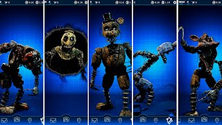 The Joy of Creation Animatronics FNAF AR Workshop Animations [upl. by Tyra]