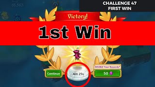 Merge Dragons  Challenge 47 First Win  4 Minutes 25 Seconds [upl. by Ragen]