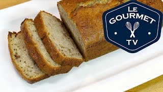 🔵 How to Make Banana Bread  Easy Recipe  Best EVER [upl. by Nivlam]