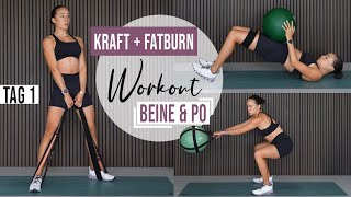 BEINE amp PO WORKOUT  knackige Oberschenkel amp straffer Hintern  StartUpWeek2023  Tag 1 [upl. by Henriette]