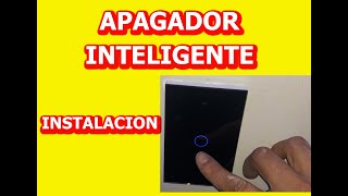 COMO INSTALAR APAGADOR INTELIGENTE CON NEUTRO INTERRUPTOR  HOW TO INSTALL SMART SWITCH [upl. by Siurad]