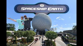 La Mejor 🪩 SPACESHIP EARTH EN EPCOT DISNEY EPCOT WALTDISNEYWORLD [upl. by Lassiter]