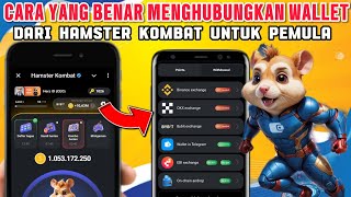 Cara Yang Benar Menghubungkan Wallet Hamster Kombat Di Wallet TelegramOn Chain AirdropOkxBinance [upl. by Azeret]